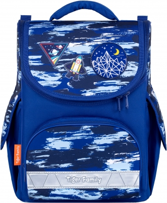 Ghiozdan neechipat Nature Quest Lite, Space Journey, Tiger