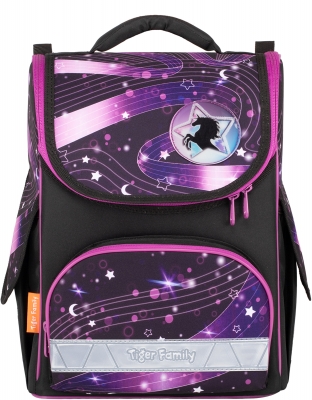 Ghiozdan neechipat Nature Quest Lite, Unicorn Rhythm, Tiger