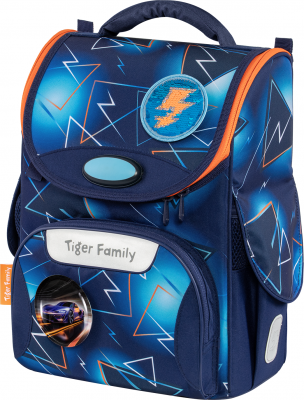 Ghiozdan neechipat Nature Quest Pro, Lightning Race, Go Green, Tiger