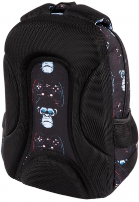 Ghiozdan prescolari, ergonomic, impermeabil, colectia St.Right, Blue Gamer