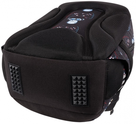 Ghiozdan prescolari, ergonomic, impermeabil, colectia St.Right, Blue Gamer