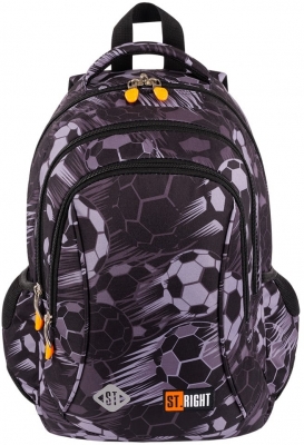 Ghiozdan prescolari, ergonomic, impermeabil, colectia St.Right Classic Ball