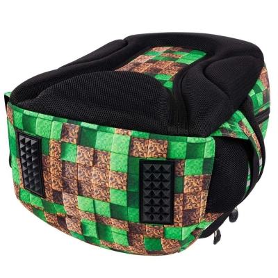 Ghiozdan prescolari, ergonomic, impermeabil, colectia St.Right Pixel Cubes