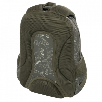 Ghiozdan prescolari, ergonomic, impermeabil, elemente reflectorizante, colectia St.Right t-rex Junior