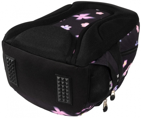 Ghiozdan ergonomic St.Right, 3 compartimente, Flower Mood