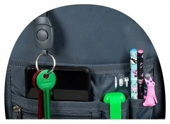 Ghiozdan ergonomic St.Right, 4 compartimente, Flower Mood
