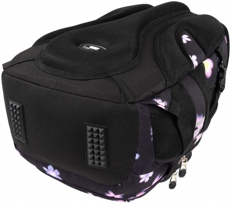 Ghiozdan ergonomic St.Right, 4 compartimente, Flower Mood