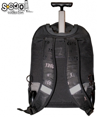 Ghiozdan trolley premium, S-Cool, compartiment laptop