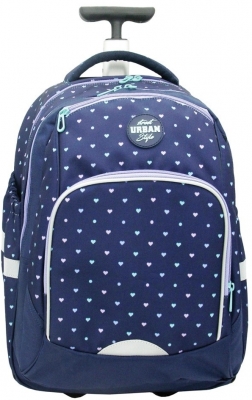 Ghiozdan S-Cool trolley Urban Hearts