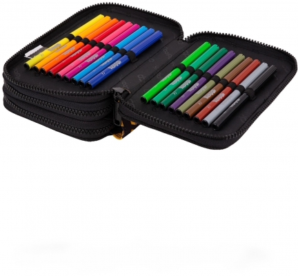Penar echipat CoolPack Jumper 2, 35 piese, 2 fermoare, Game Zone