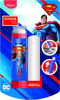 Guma stick Maped Superman + rezerva blister