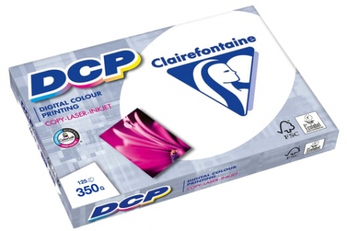 Hartie copiator A3, 350 g/mp, Clairefontaine DCP, 125 coli/top