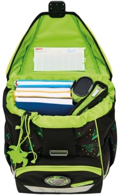 Ghiozdan echipat UltraLight XL Plus, Jungle Explorer, Herlitz
