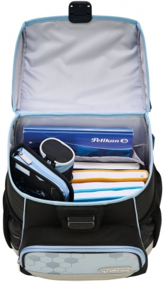 Ghiozdan echipat Loop Plus, Cyber Soccer, Herlitz