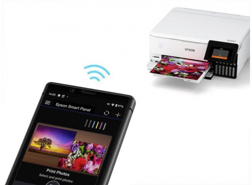 Imprimanta multifunctionala Epson L8160 InkJet, Color, Format A4, Duplex, Retea, Wi-Fi