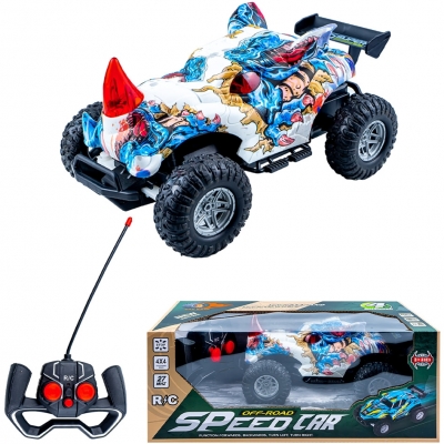 Jeep Off-Road dinosaur, cu telecomanda