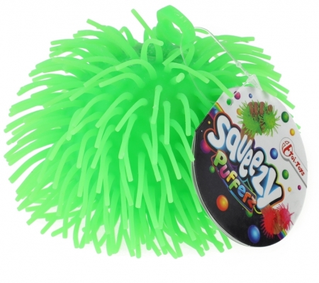 Jucarie pufferz, minge cu tepi, diverse culori, Toi-Toys