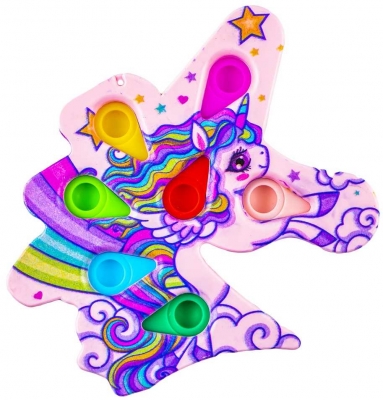 Jucarie senzoriala, antistres, diverse culori, Unicorn