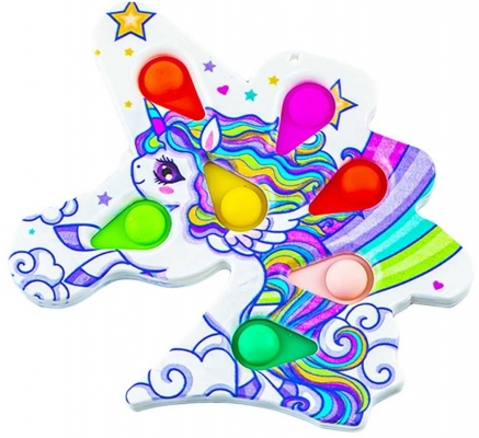 Jucarie senzoriala, antistres, diverse culori, Unicorn