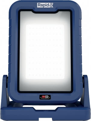 Lampa de lucru LED pliabila Rapid BWL 2400, 2400 lm, 18V P4A, fara baterie, negru-albastru