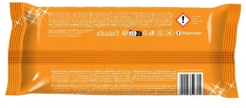 Servetele multisuprafete Hygienium, mandarina si portocala, 100/set