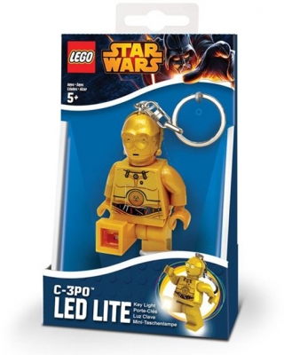 Breloc cu lanterna C-3PO LGL-KE18 LEGO Star Wars