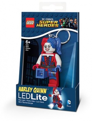 Breloc cu lanterna Harley Quinn LGL-KE99 LEGO DC Super Heroes