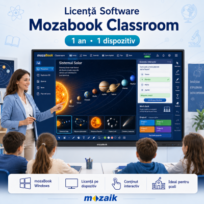 Licenta software educational Mozabook Classroom, 1 an, 1 dispozitiv