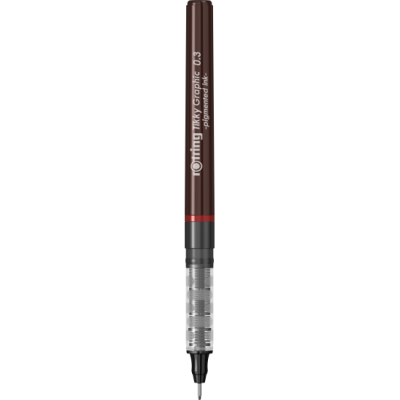 Liner calibrat Rotring Tikky Graphic 0.3 mm negru
