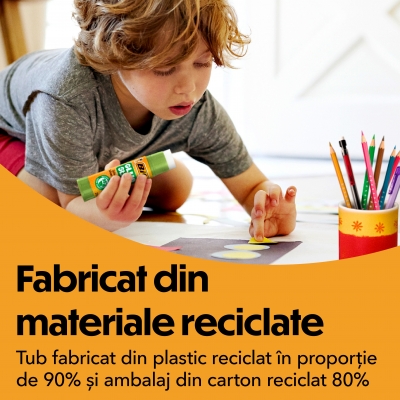 Lipici BIC solid, Eco Decor, 8 gr, 4 buc/set