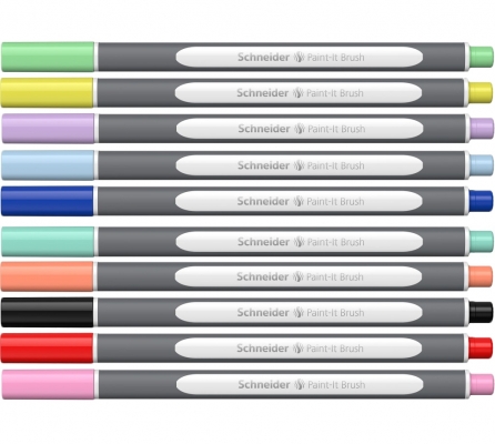 Marker cu varf pensula Schneider Paint-It 070