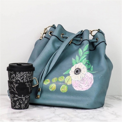 Marker cu vopsea Posca PC-3M, varf 0.9-1.3 mm, 16 culori/set