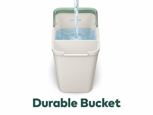 Mop Hands-Free Scotch-Brite 3M cu galeata compacta, 1 mop + 1 galeata