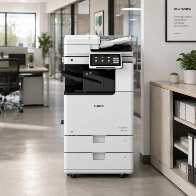 Multifunctional Laser Color Canon imageRUNNER ADVANCE DX C3930i A3, 30 ppm, Duplex, DADF 100 coli, Pedestal, Set tonere C-EXV 64