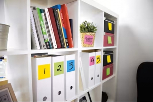 Notite adezive Post-it, culori neon asortate, 76 x 76 mm, 100 file/buc , 21 + 3 blocuri gratuite/set, ambalaj carton, 3M