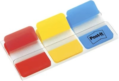 Notite adezive Post-it Index Strong, Mediu, 25,4 mm x 38,1 mm, 66 File