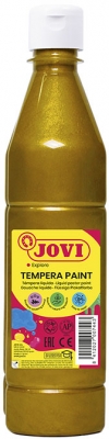 Vopsea tempera lichida, flacon 500 ml, aurie, Jovi