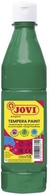 Vopsea tempera lichida, flacon 500 ml, verde inchis, Jovi