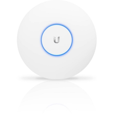 Ubiquiti UniFi Acess Point UAP-AC-PRO, 2x Gigabit LAN, 1x USB2.0, AC1750 (450+1300Mbps), kit de montare pe tavan sau perete inclus, injector POE inclus in cutie