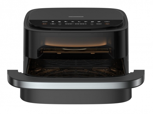 FRITEUZĂ CU AER CALD ȘI CUPTOR PIZZA 2 ÎN 1 HEINNER Pizza EasyFry HPAF-B4DC22BK