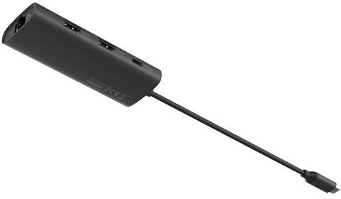 DOCKING Station A4tech universal, 8-in-1, cablu 0.20m, gri