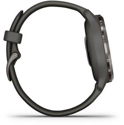 Ceas Smartwatch Garmin Venu 2S, GPS Wi-Fi, Grey + Slate