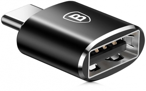 Adaptor Baseus Mini OTG CATOTG-01, negru