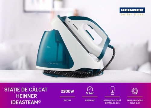 STATIE DE CALCAT HEINNER IdeaSteam HIS-D2005WB