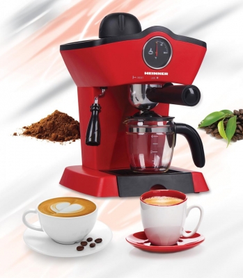 Espressor Heinner Retro Effect HEM-200RD rosu