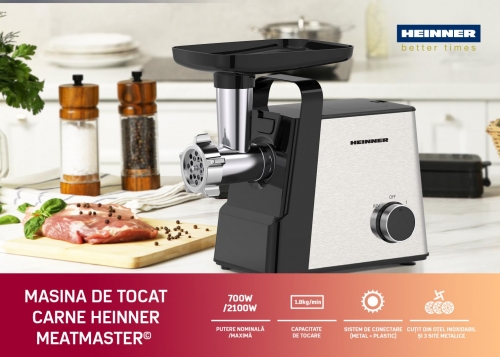 MASINA DE TOCAT HEINNER MEATMASTER HMG-2100SS3