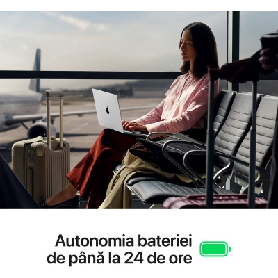 Laptop MacBook Pro 14″ cu procesor Apple M5 cu 10 nuclee CPU si 10 nuclee GPU, 32GB RAM , 512GB SSD, Space Black, Tastatura Internationala