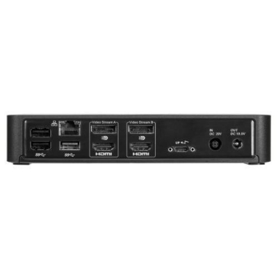 Docking station Targus , interfata USB 3.2 G2, compatibilitate porturi USB-A and USB-C, DP Alt. Mode, TB3, ethernet, putere maxim 100W, negru