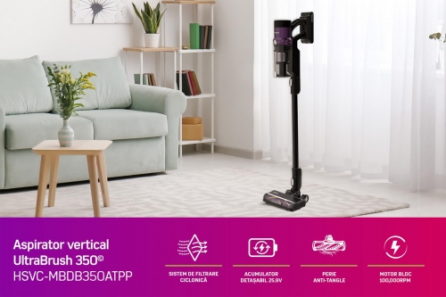 ASPIRATOR VERTICAL HEINNER Ultrabrush 350 HSVC-MBDB350ATPP