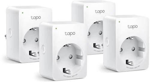 TP-Link MINI SMART WI-FI SOCKET TAPO P110(4-PACK), Protocol: IEEE 802.11b/g/n, Bluetooth 4.2 (doar pentru onboarding), 2.4 GHz, Cerințe de sistem: Android 4.4 sau o versiune mai recentă, iOS 9.0 sau o versiune mai recentă, Cerinte de alimentare: AC 220-240 V~50/60 Hz 10 A.